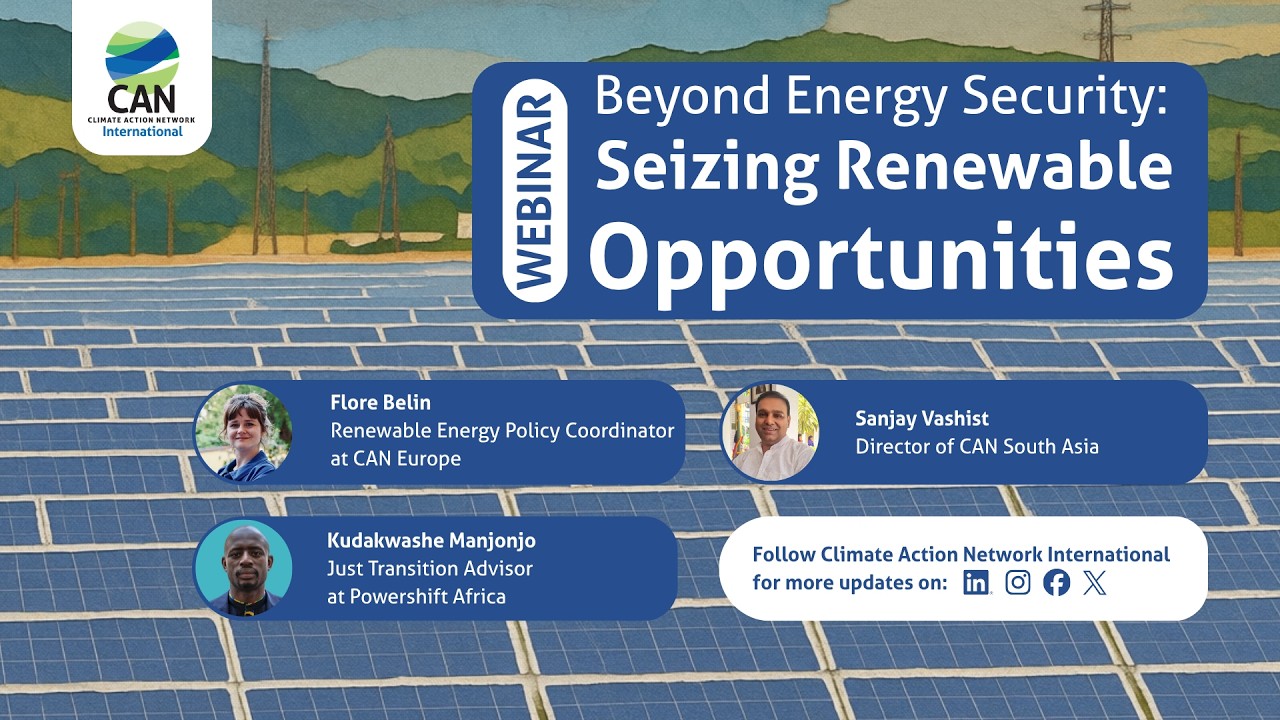 Beyond Energy Security: Seizing Renewable Opportunities