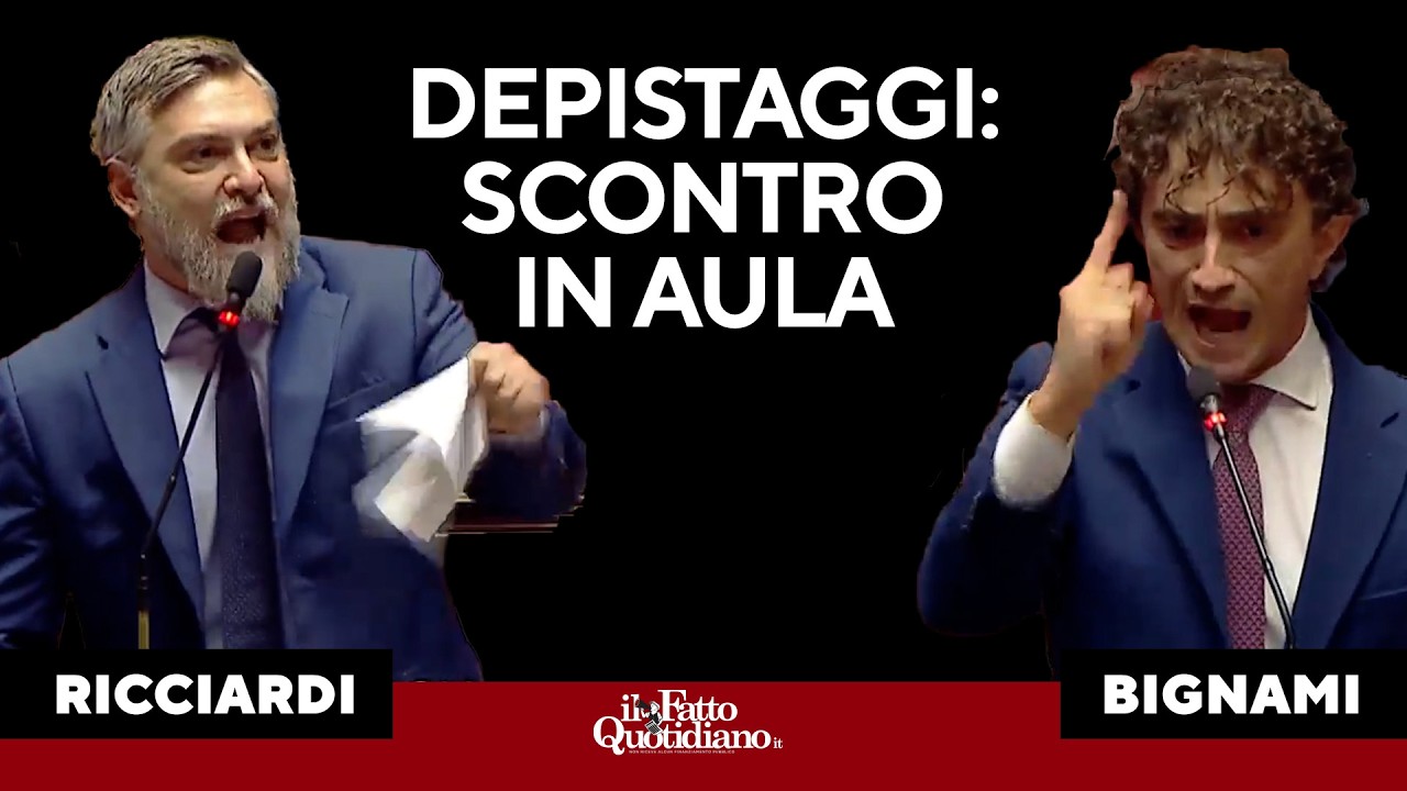 Antimafia, lo scontro in Aula, Ricciardi vs Bignami: "Voi dalla parte dei depistaggi"