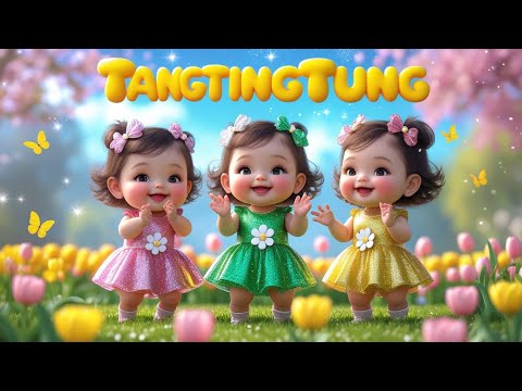 Unbearably Adorable! 😍 Three Cute Babies Dancing Joyfully – TangTingTung |#funny #babygirl #funny...