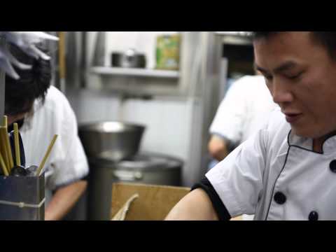 Bijas Vegetarian Restaurant Local Organic Turnip Cake - The Making Of