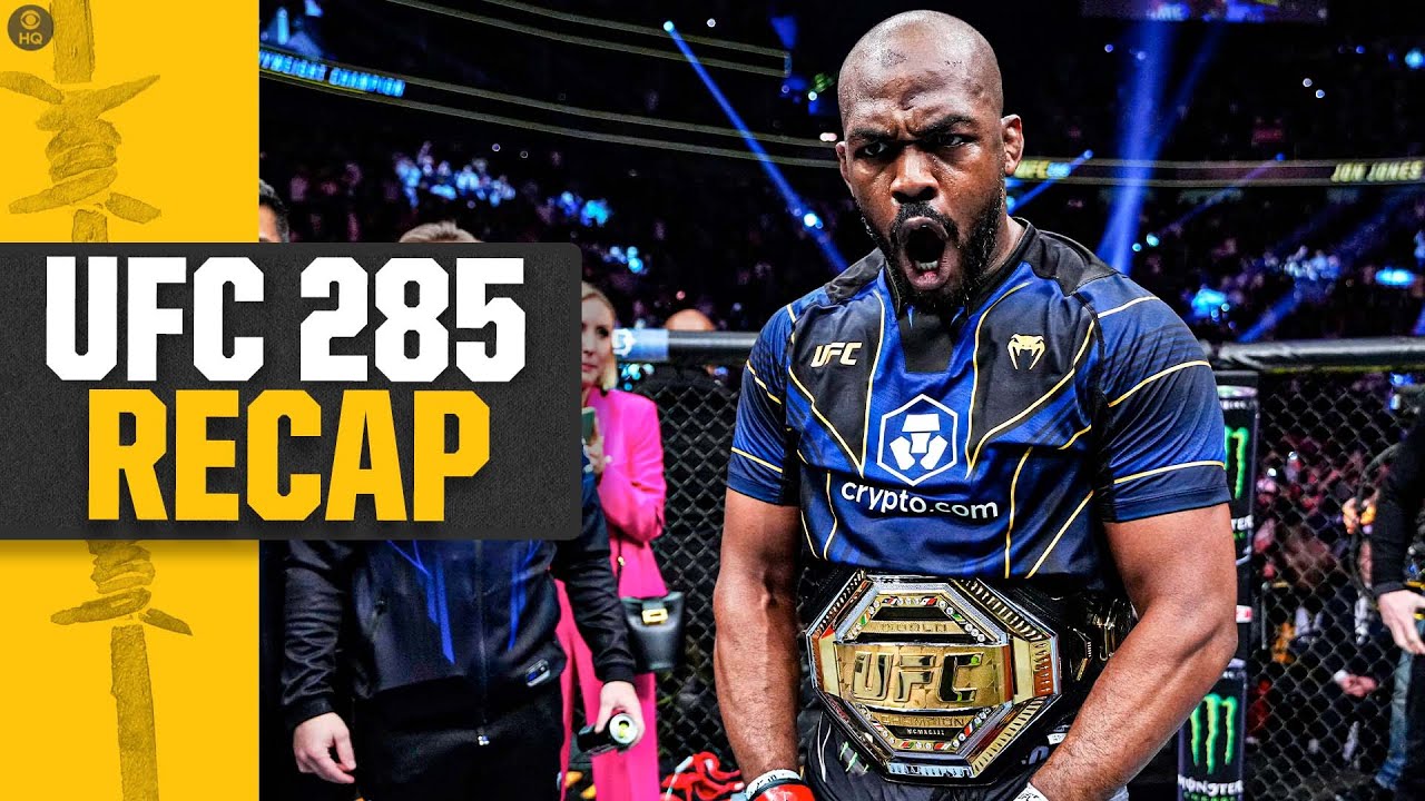 Jon Jones DEFEATS Ciryl Gane Via First-Round Submission To Win Heavyweight Title I UFC 285 RECAP