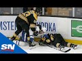 All Big Hits Scrums From Physical Game 2 Between Maple Leafs And Bruins