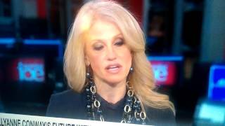 Kellyanne Conway: &quot;I will be there to haunt them.&quot;