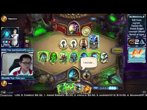 Amaz (Shaman) vs MrQuirlwe3 (Priest) - Hearthstone 17th Season August 2015