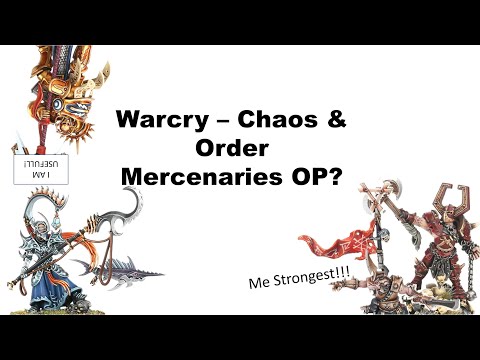 WARCRY Allies - Which Order or Chaos Mercenary adds value to your Warband? In-depth Maths review!