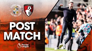 Rob Edwards on the late 2-1 win against Bournemouth | Post-Match