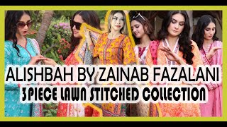 ALISHBAH BY ZAINAB FAZALANI  ll 3PIECE LAWN STITCHED COLLECTION ll #pakistan  #wholesale