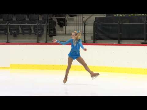 ISU 2014 Jr Grand Prix Tallinn Ladies Free Skate Danielle HARRISON GBR