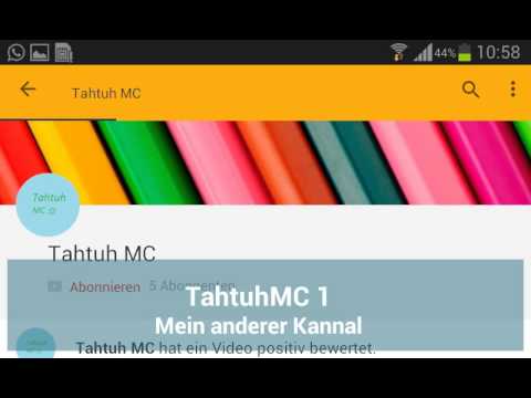 Mein anderer Kannal