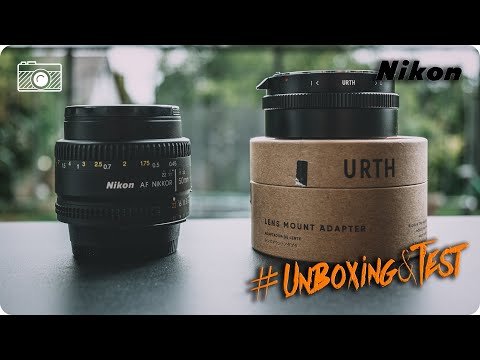 Auspacken: URTH Nikon F (G-Type) Objektiv zu Nikon Z Kamera Mount Adapter + TEST deutsch