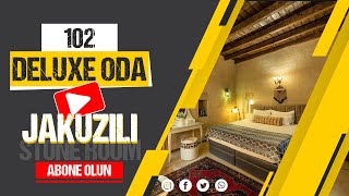 Deluxe Oda - Jakuzili Taş Oda - Aurora Cave Hotel