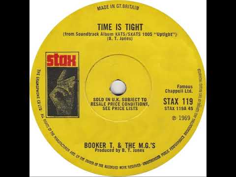 UK New Entry 1969 (90) Booker T. & The M.G.'s - Time Is Tight