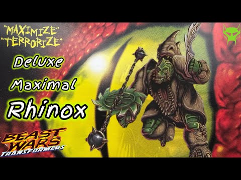 Still an AWESOME! Beast Wars Transformers Maximal Rhinox #beastwars #transformers