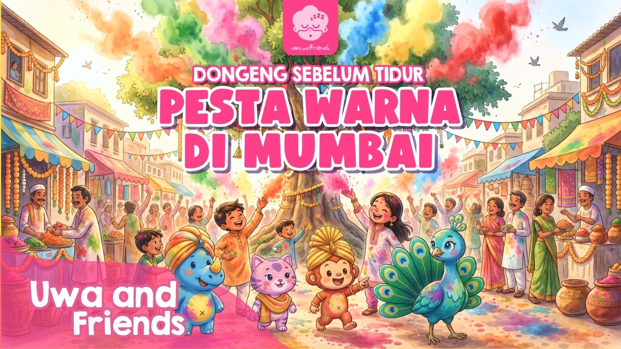 Pesta Warna di Mumbai - Dongeng Sebelum Tidur