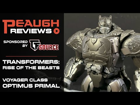 Video Review: Transformers Rise of the Beasts - Voyager Class OPTIMUS PRIMAL