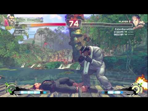 SSF4: RaspberrySG [Boxer] VS EatenBarrel090 [Ryu]