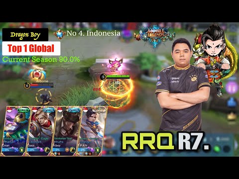Chou Dragon Boy, RRQ R7 And ONIC Squad Perfect Gameplay | RRQ R7 | Mobile Legends by IChiToI