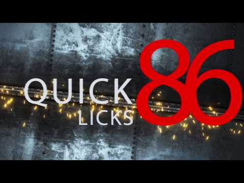 Quick Licks #86 : Alternate Picking Descending Back and Forth Blues Scale