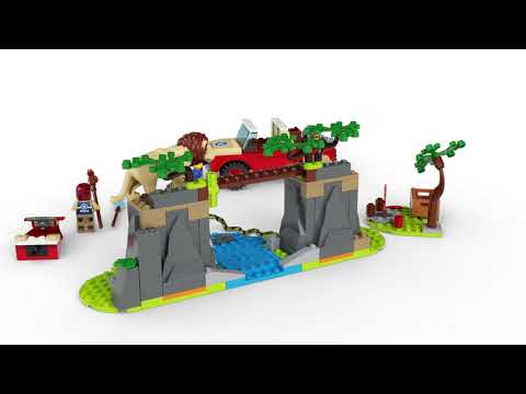 Конструктор LEGO City «Спасательный внедорожник для зверей» 60301 / 157 деталей