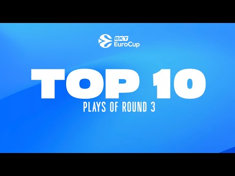 Top 10 Plays | DEFENSE MEETS SHOWTIME | Round 3 | 2025-26 BKT EuroCup