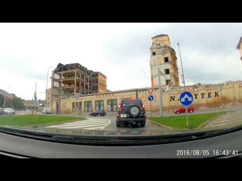 Time lapse 6x: Driving Turany-Brno Centrum-Rosice-Turany (Czech Republic)
