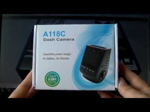 A118C dashcam short review of the capacitor version of Viofo A118 sold by GearBest