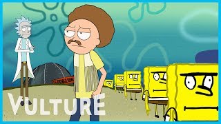 Rick and Morty - Rick and Morty x Vulture: A Trip to ‘Spongebob Universe Show’ Thumbnail