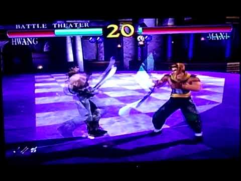 Soul Calibur(Dreamcast)-Hwang vs Maxi IV