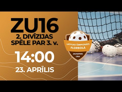 🎥 ZU16: Babītes SK - FS Sigulda (2. div. spēle par 3. vietu) (23.04.2023)