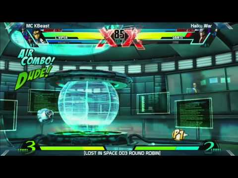 UMVC3: MC KBeast vs Haiku War - Round Robin - LOST IN SPACE 003
