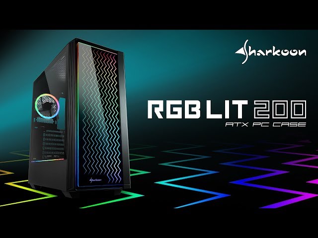 Vỏ Case  Sharkoon LIT 200 RGB 