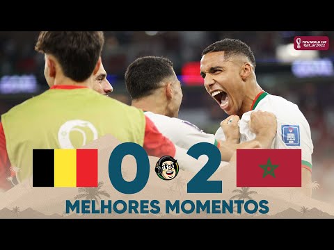 BÉLGICA 0X2 MARROCOS