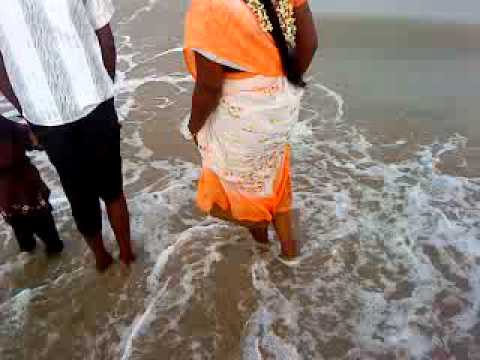 Shamini at velangkanni beach