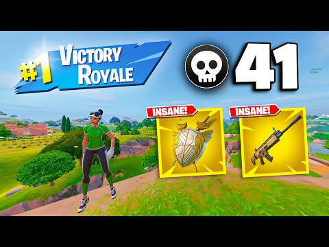 41 Elimination Solo vs Squads WIN Full Gameplay (Fortnite Chapter 5 Season 1)!