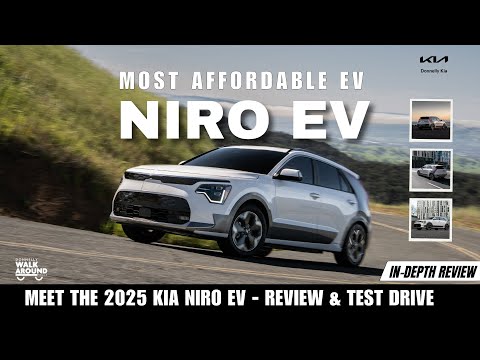 2026 Kia Niro EV Wave FWD in Mineral Blue for sale at Donnelly Kia in Ottawa, ON