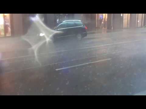 Unwetter in Berlin, Brandenburg, Deutschland (Gewitter, Starkregen, Überschwemmungen)