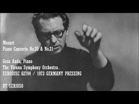 Mozart, Piano Concerto No 20 & No 21, Geza Anda, Piano