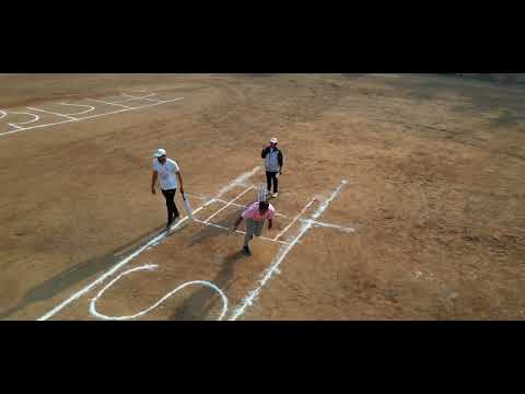 Loksabha Election 2024 SVEEP – Voting message given from the cricket pitch.