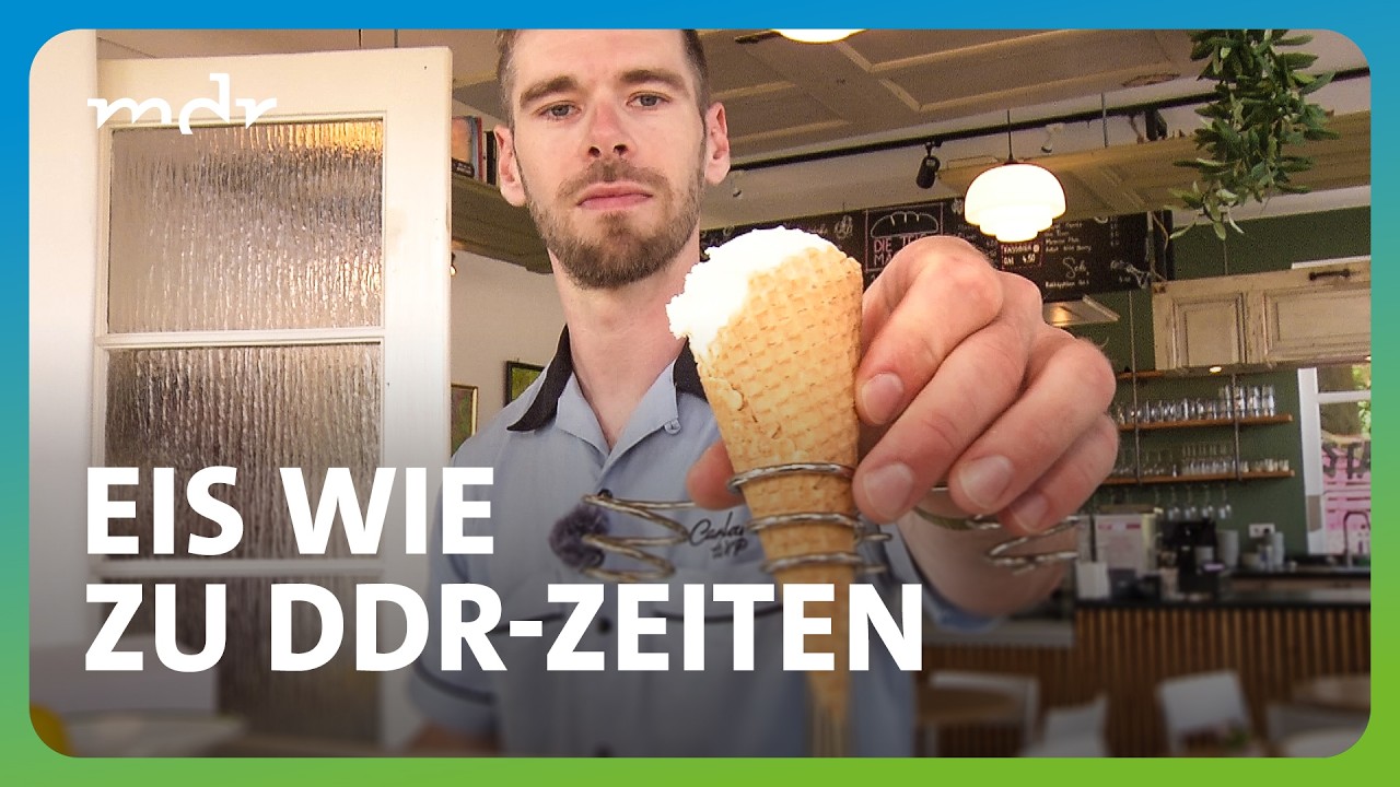 DDR-Milcheis: Bäcker Max lässt Rezept seines Opas aufleben | MDR um 4 | MDR