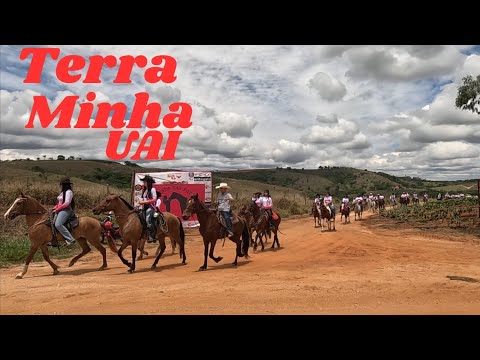 Cavalgada das Patroas, em Camacho, mg. 