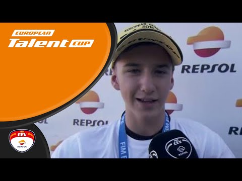 Xavier Artigas 2018 European Talent Cup Champion (Spanish)
