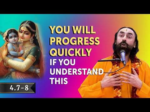 Janmashtami: UNTOLD Purpose of Lord Krishna's Avatar | Swami Mukundananda | Bhagavad Gita 4.7-8e