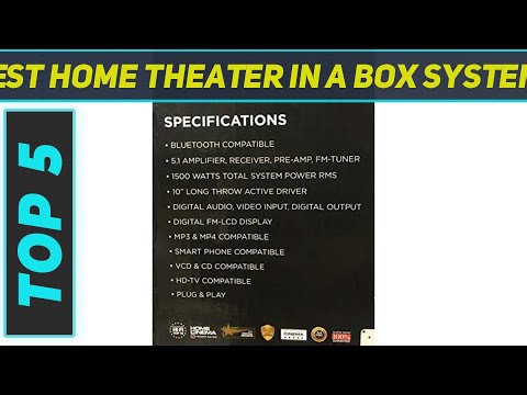 Best Home Theater In A Box Systems 2023 - Top 5 Home Theater In A Box Systems