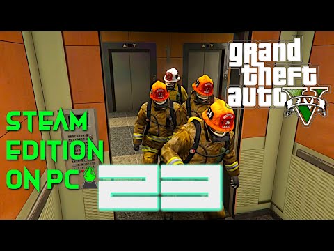 GET IN THE ELEVATOR NOW! | GTA 5 Ep 23 STEAM EDITION