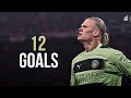 Erling Haaland - All 12 Goals for Manchester City | UCL 2022/23