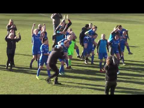 KRC Genk Ladies celebrates qualification for Play-Off 1 on 26.02.2022