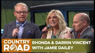 Rhonda &amp; Darrin Vincent with Jamie Dailey on Country&#39;s Family Reunion