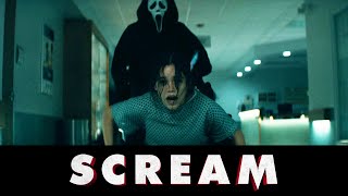 Scream (2022) - Ghost Face Attacks Tara At The Hospital 1080p
