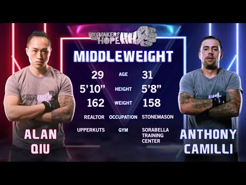 Alan Qiu vs Anthony Camilli - Rock 'N Rumble X - Haymakers for Hope