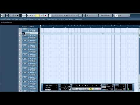 DAW 101 - How to make a ruler track in Cubase